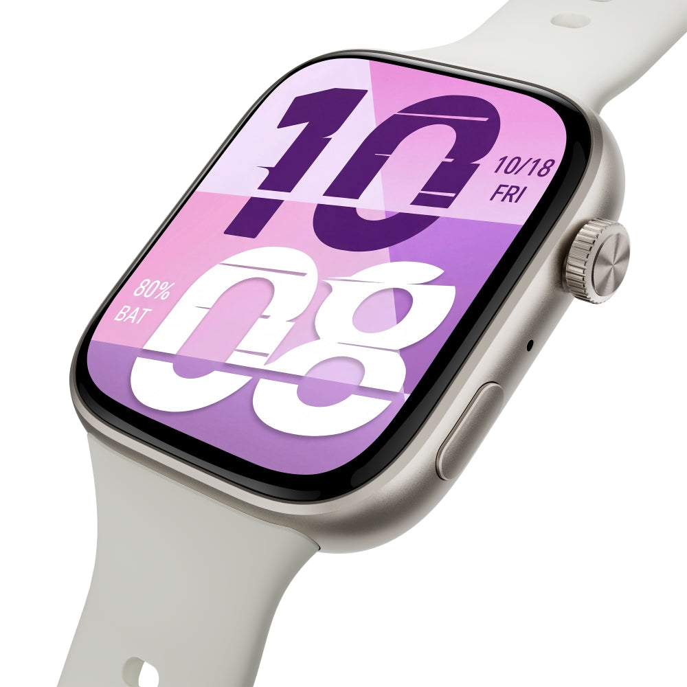 Часовник Honor Watch X5i Standard BT 8MB+128MB White White Silicone Strap