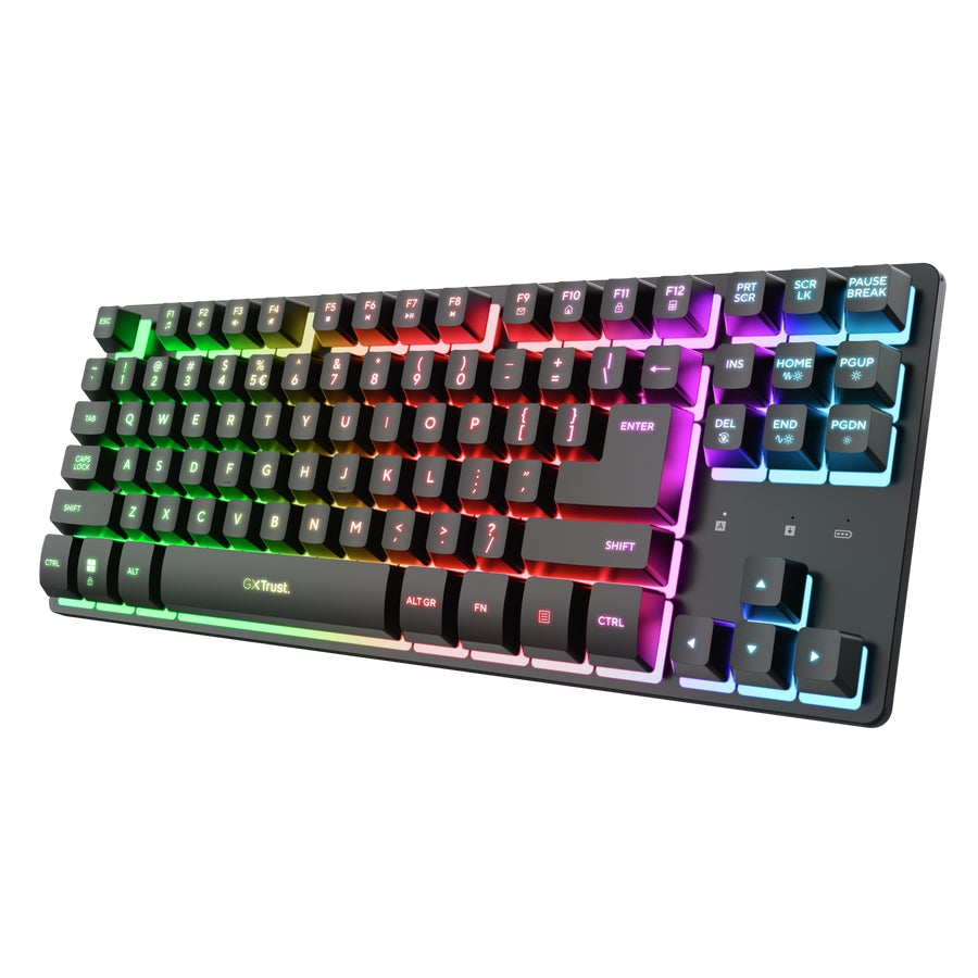 Клавиатура TRUST GXT831 Thado TKL Wireless Keyboard Black US