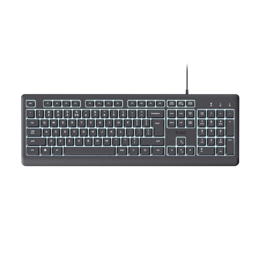 Клавиатура TRUST Primo Illuminated Keyboard BG