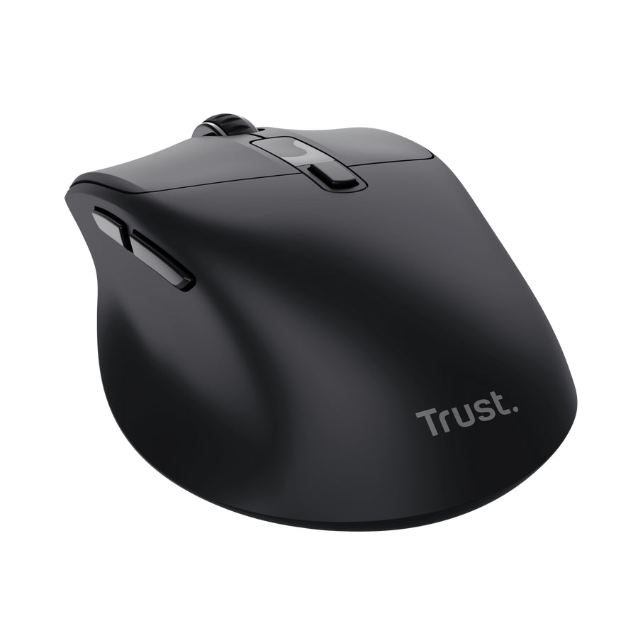 Мишка TRUST Zevo Fast Rechargable Multi-Wireless Mouse Black