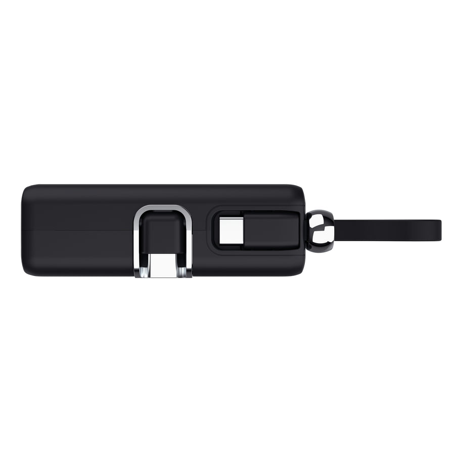 Външна батерия TRUST Pacto 5000 mAh Pocket Powerbank Black