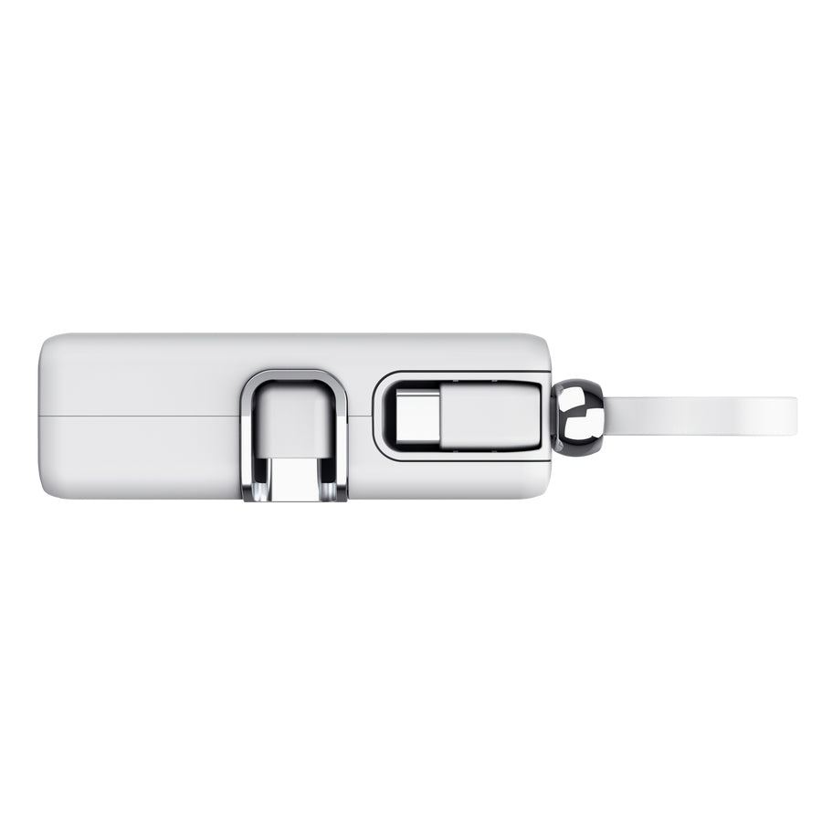 Външна батерия TRUST Pacto 5000 mAh Pocket Powerbank White