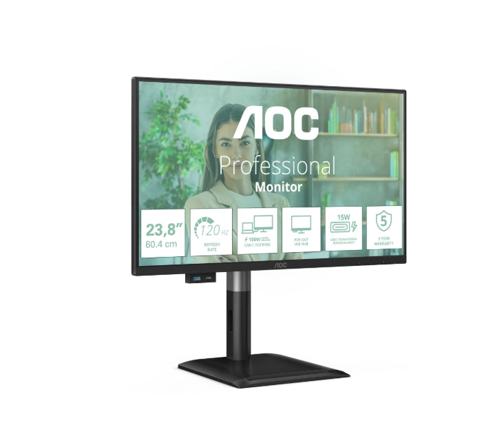 Монитор AOC 24P4CV, 23.8" IPS WLED