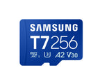 Памет Samsung 256GB micro SD Card T7 UHS-I Transfer Speed up to 170MB/s Class 10 U3 V30 A2