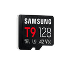 Памет Samsung 128GB micro SD Card T9 UHS-I Read 200MB/s, Write 130MB/s Class 10 U3 V30 A2