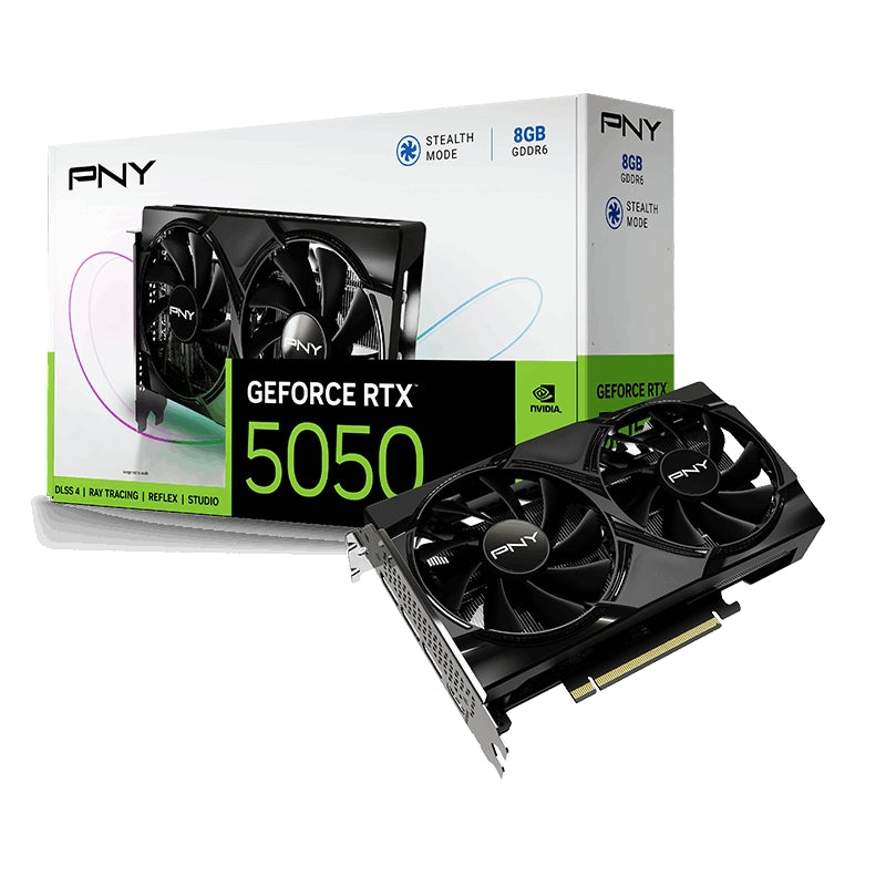 Видео карта PNY GeForce RTX 5050 8GB GDDR6 Dual Fan