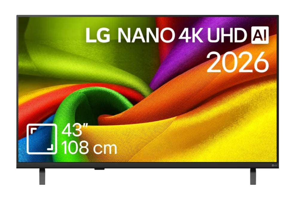 Телевизор LG 43NU8E0B3LA, 43" 4K HDR UHD