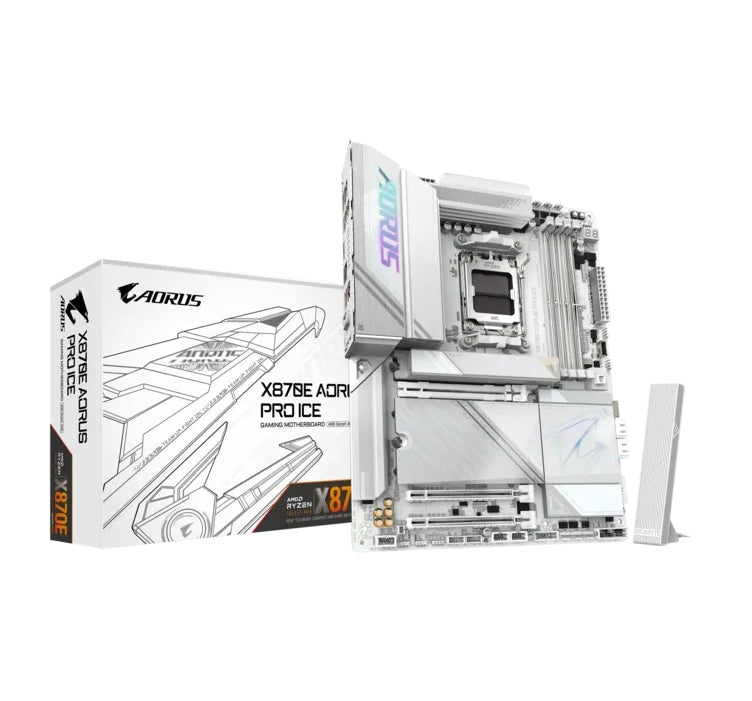 Дънна платка Gigabyte X870E Aorus Pro Ice
