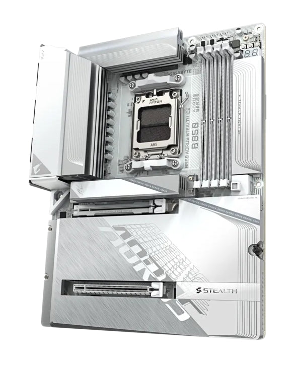 Дънна платка Gigabyte B850 Aorus Stealth Ice