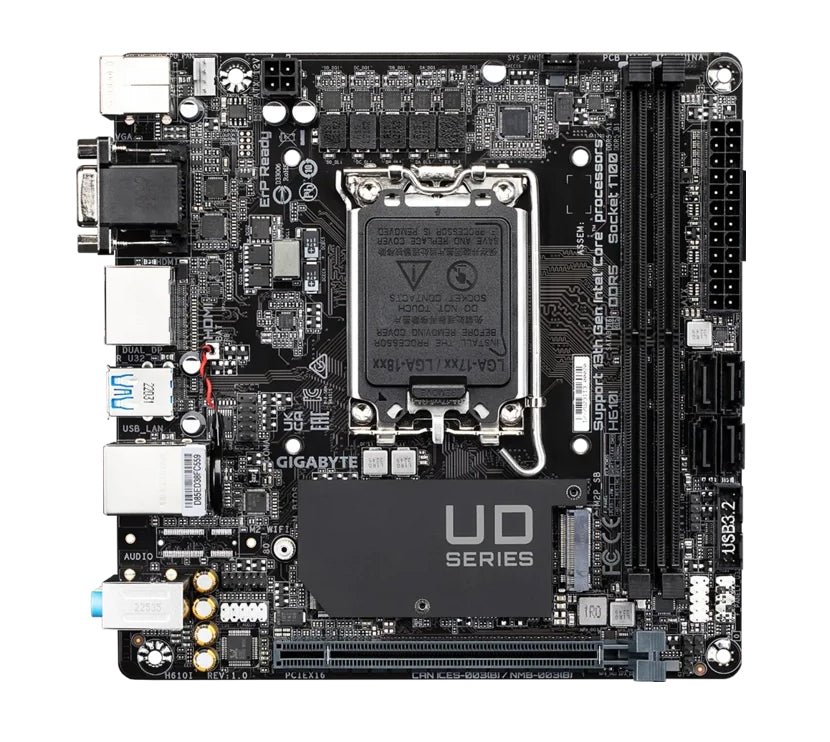 Дънна платка Gigabyte H610I