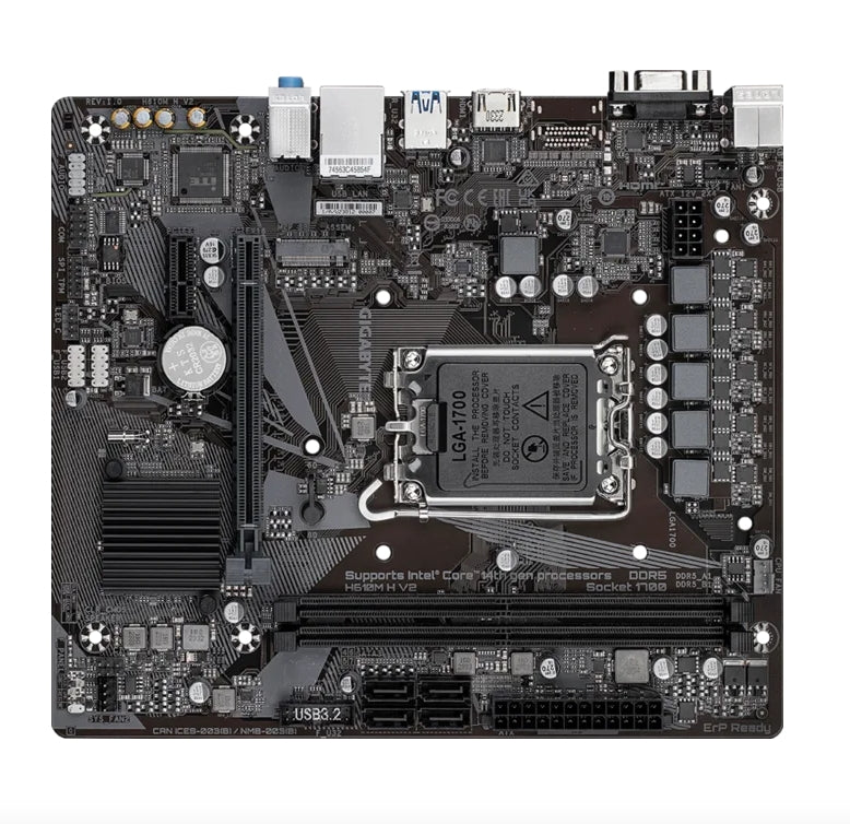Дънна платка Gigabyte H610M H V2