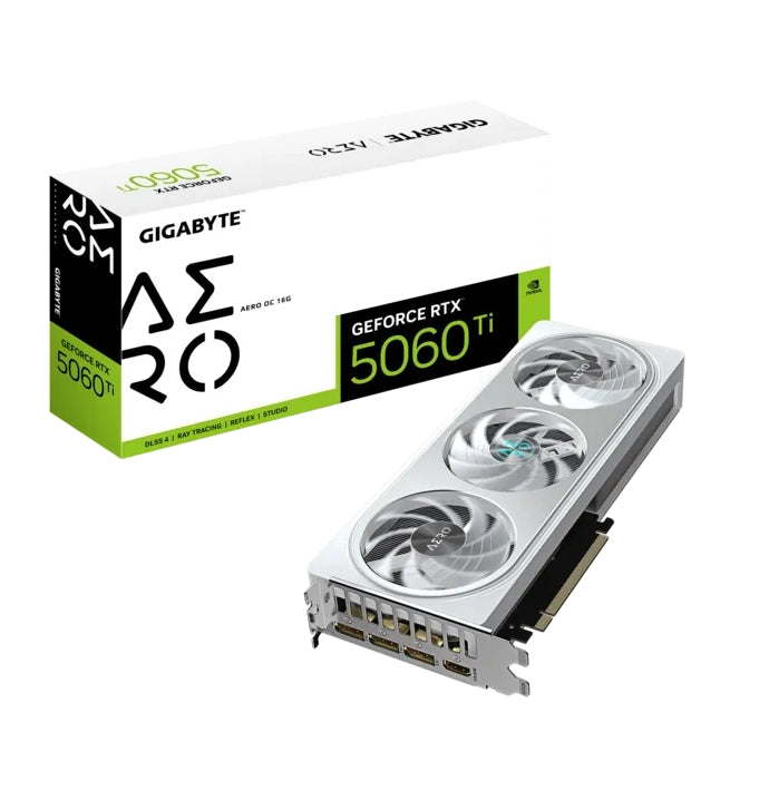 Видео карта Gigabyte GeForce RTX 5060 Ti 16GB GDDR7 Aero OC