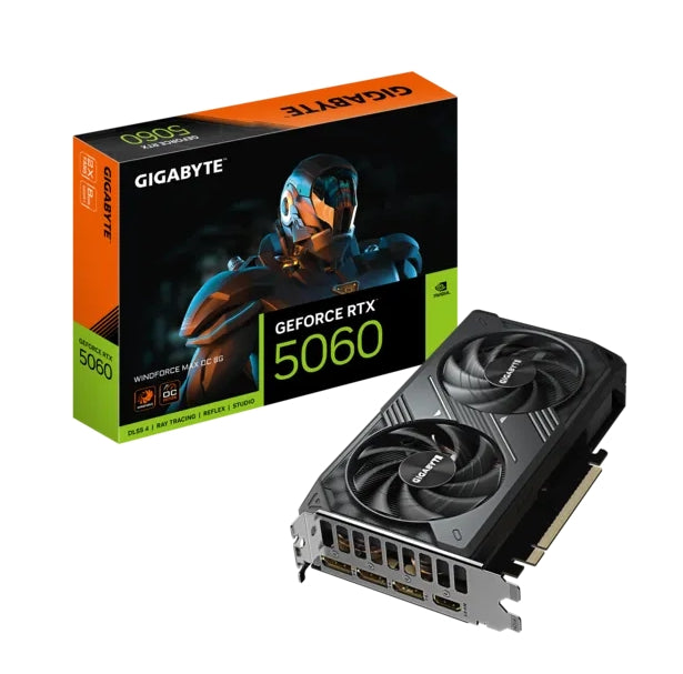 Видео карта Gigabyte GeForce RTX 5060 8GB GDDR7 Windforce Max OC
