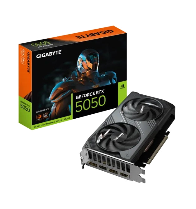 Видео карта Gigabyte GeForce RTX 5050 8GB GDDR6 Windforce OC