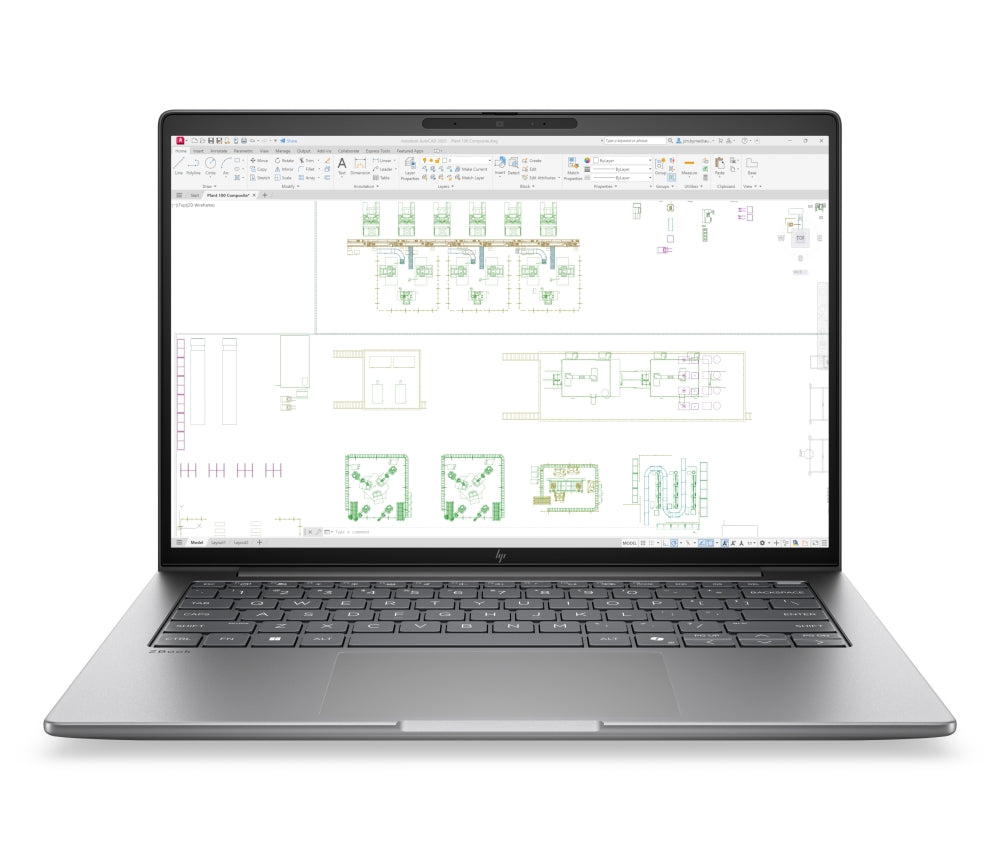Лаптоп HP ZBook 8 G2i AI 14" Meteor Silver