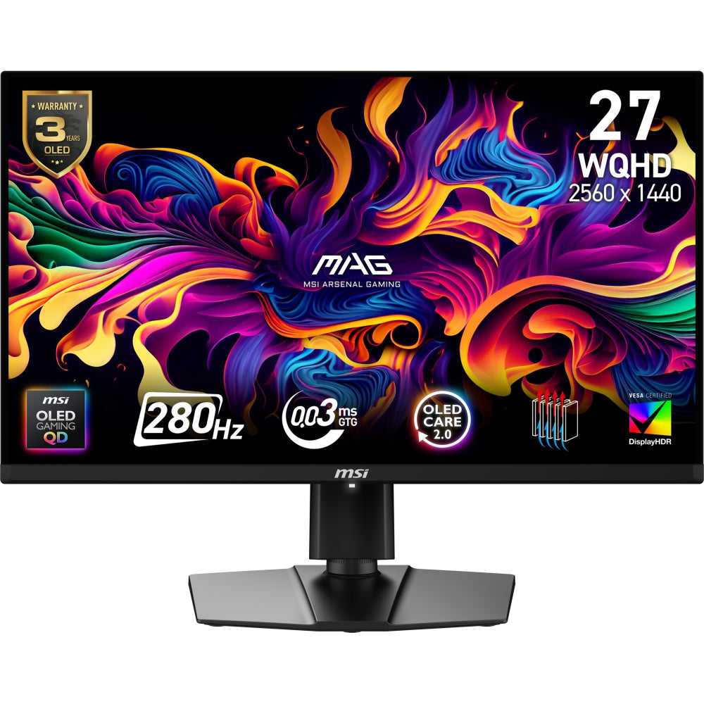 Монитор MSI MAG 271QP QD-OLED X28 Gaming Monitor