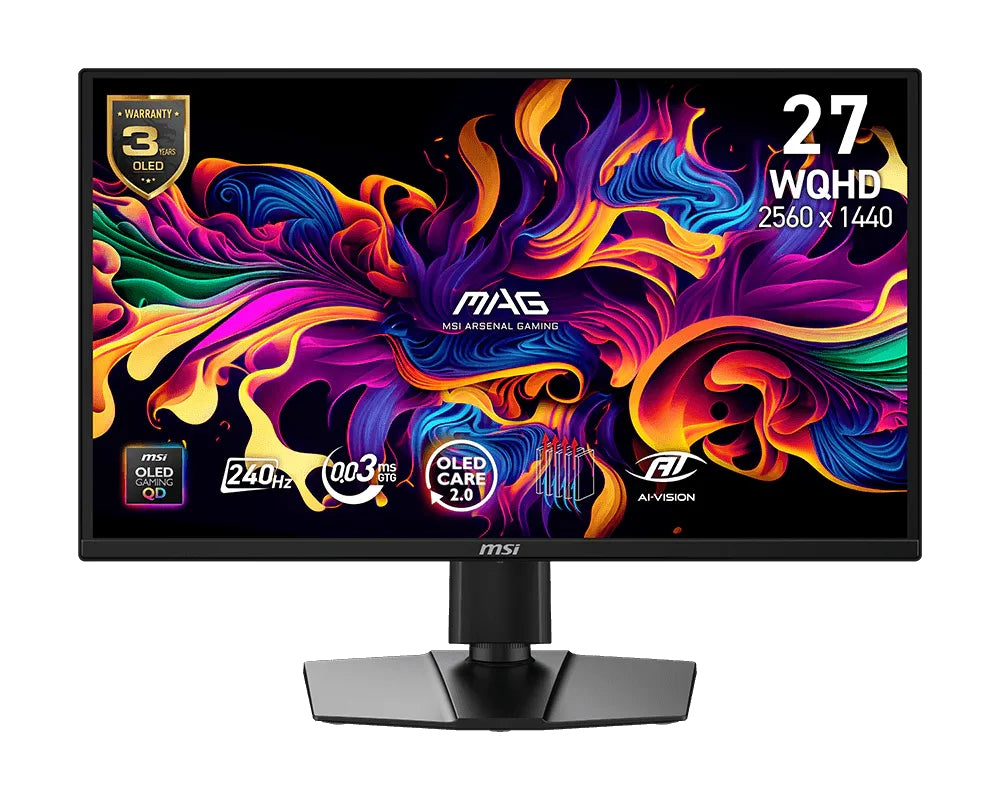 Монитор MSI MAG 272QP QD-OLED X24 Gaming Monitor