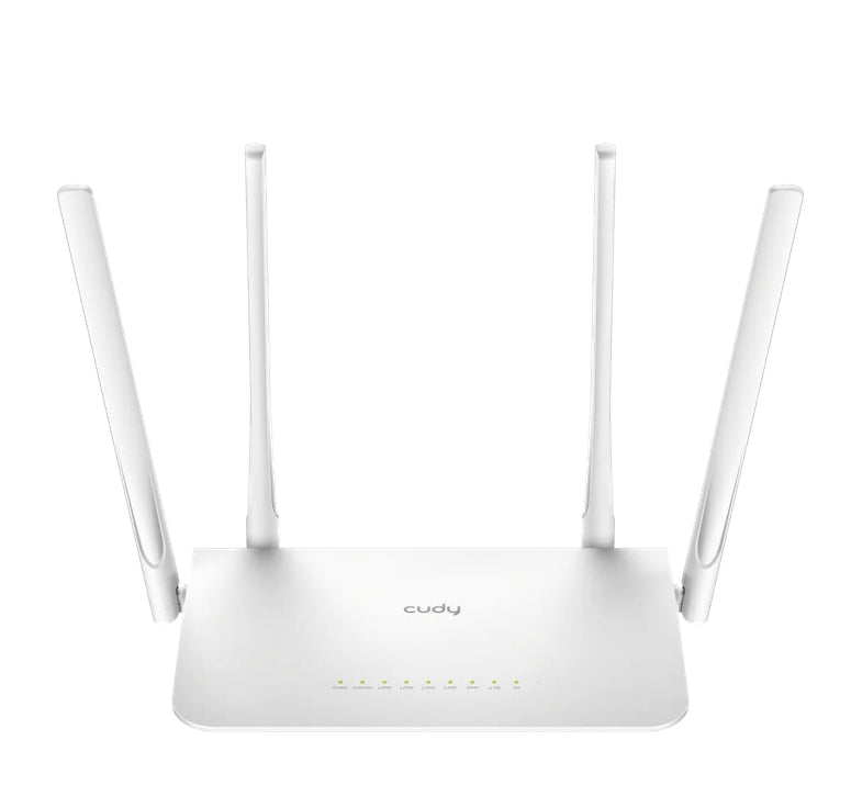 Рутер Cudy WR1300 AC1200 Gigabit Wi-Fi Mesh Router Dual Band 5 x 10/100/1000Mbps 867Mbps