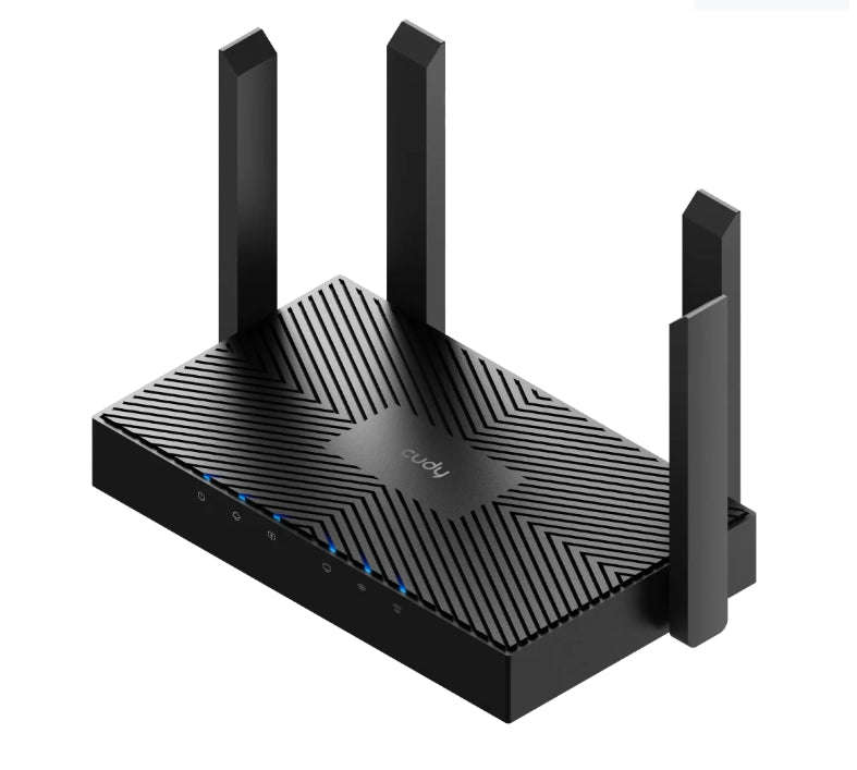 Рутер Cudy WR3000 AX3000 Gigabit Wi-Fi 6 Mesh Router 2402Mbps at 5GHz + 574Mbps at 2.4GHz