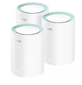 Рутер Cudy M1300 (3-Pack) AC1200 Wi-Fi Gigabit Mesh Solution 867Mbps at 5GHz + 300Mbps at