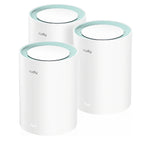 Рутер Cudy M1300 (3-Pack) AC1200 Wi-Fi Gigabit Mesh Solution 867Mbps at 5GHz + 300Mbps at
