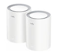 Рутер Cudy M3000 (2-Pack) AX3000 Wi-Fi 6 Mesh Dual-Band 2402Mbps at 5GHz + 574Mbps at