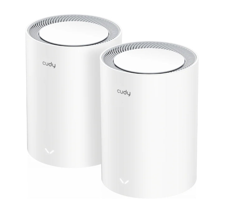 Рутер Cudy M3000 (2-Pack) AX3000 Wi-Fi 6 Mesh Dual-Band 2402Mbps at 5GHz + 574Mbps at