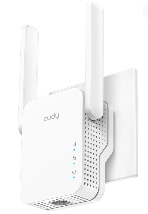 Безжичен усилвател Cudy RE1500 Wi-Fi 6 Mesh Repeater AX1500 1201Mbps at 5GHz + 300Mbps at