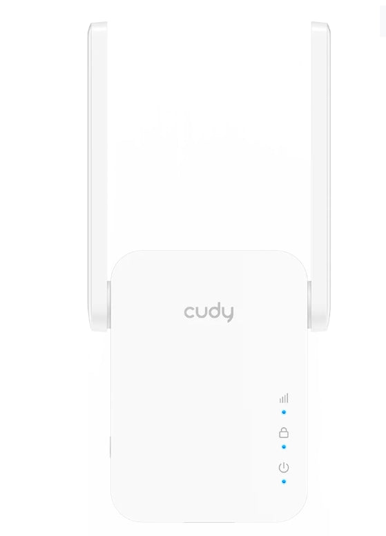 Безжичен усилвател Cudy RE1500 Wi-Fi 6 Mesh Repeater AX1500 1201Mbps at 5GHz + 300Mbps at