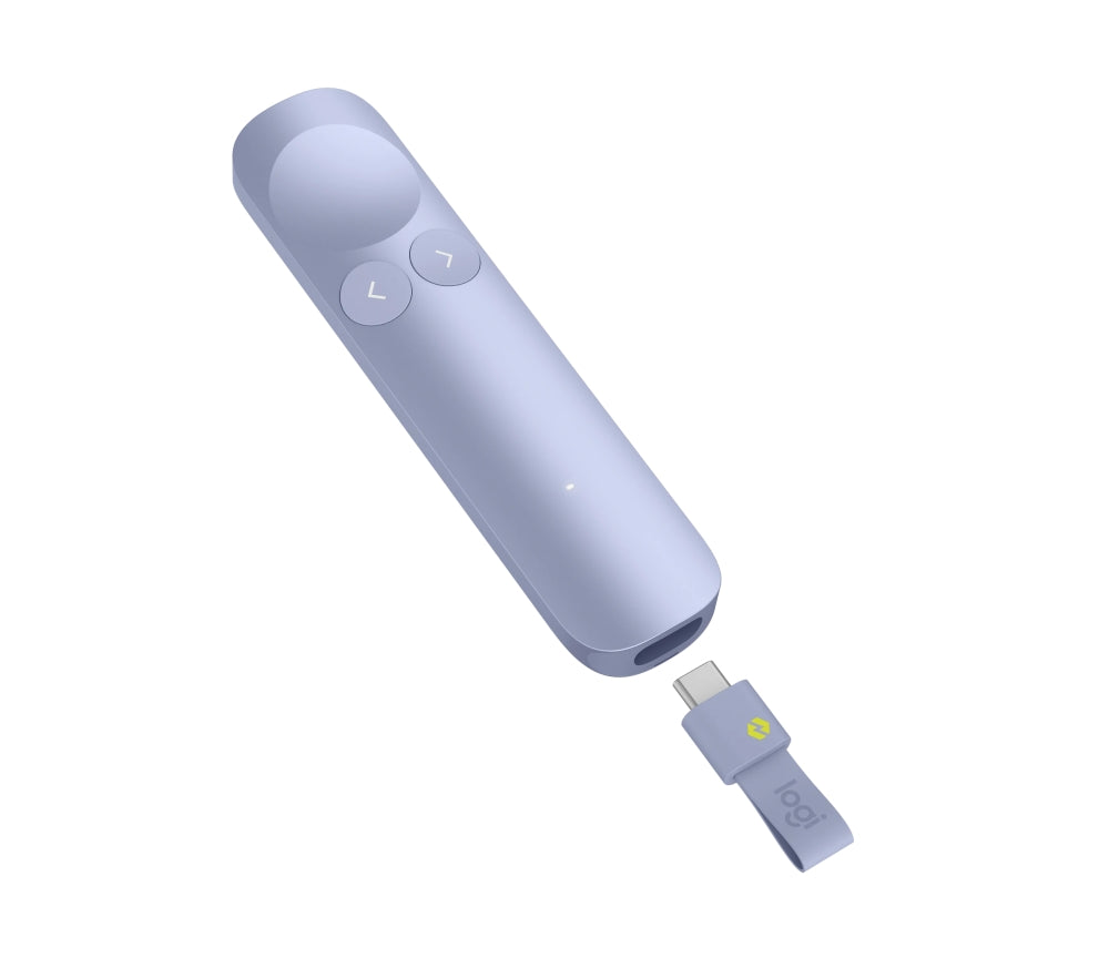 Безжичен презентер Logitech Spotlight 2 Presentation Remote, Lilac