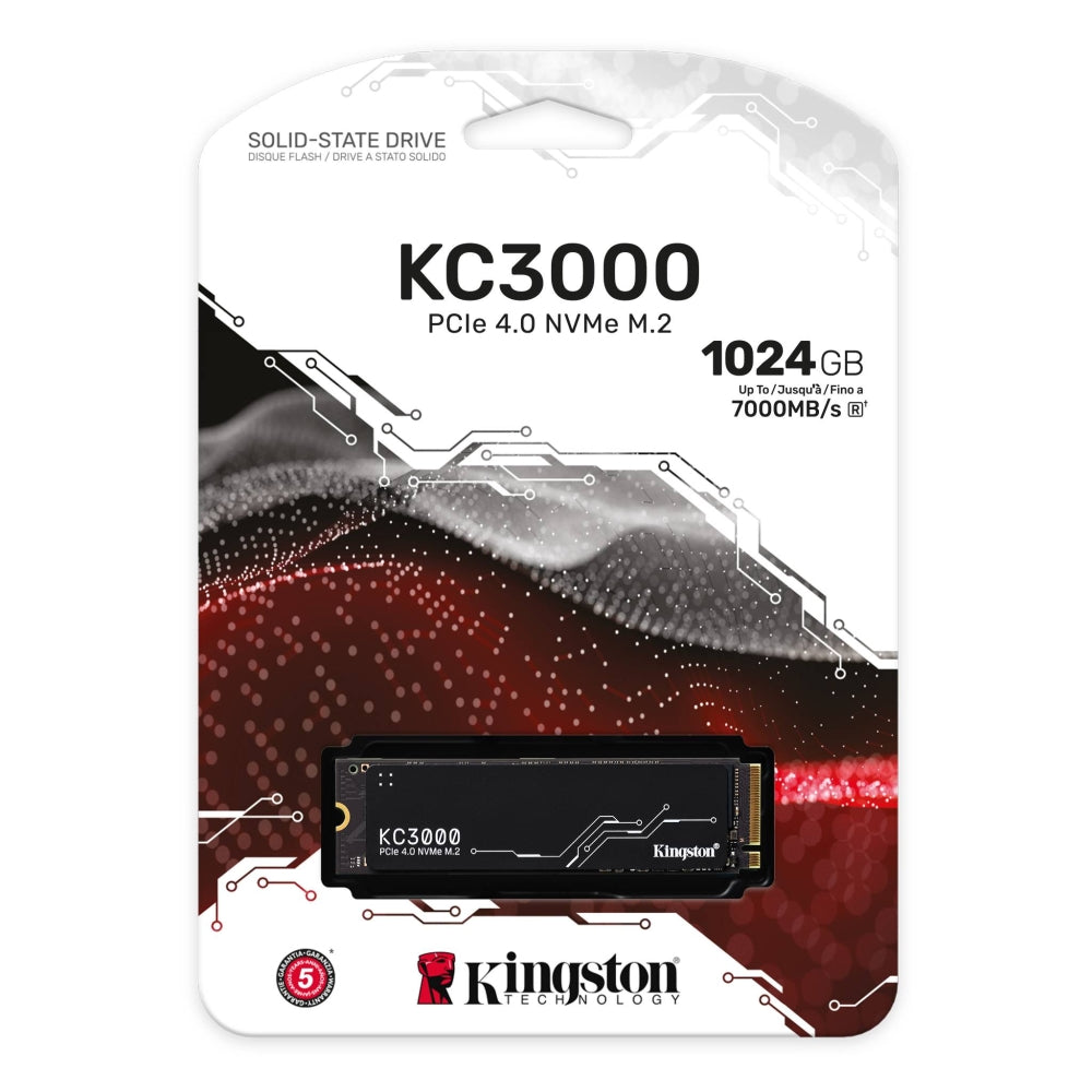 Твърд диск Kingston KC3000 1TB Gen 4