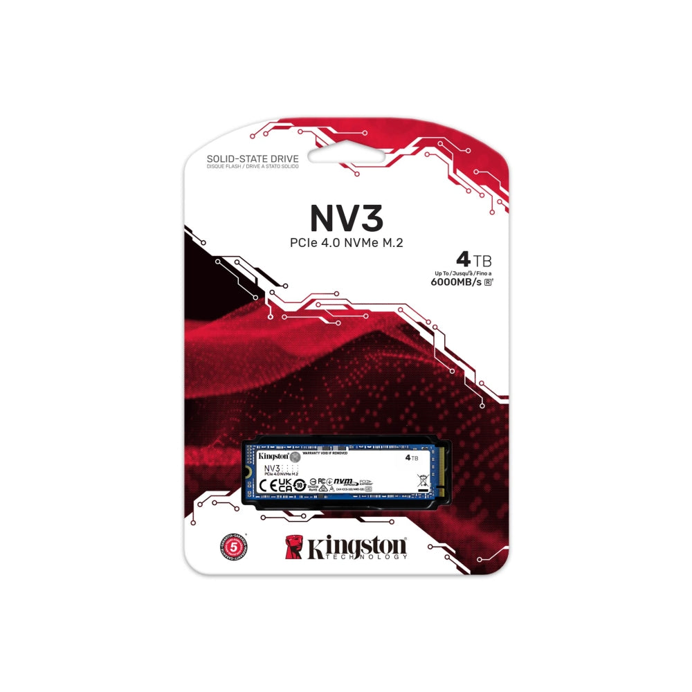 Твърд диск Kingston NV3 4TB Gen 4