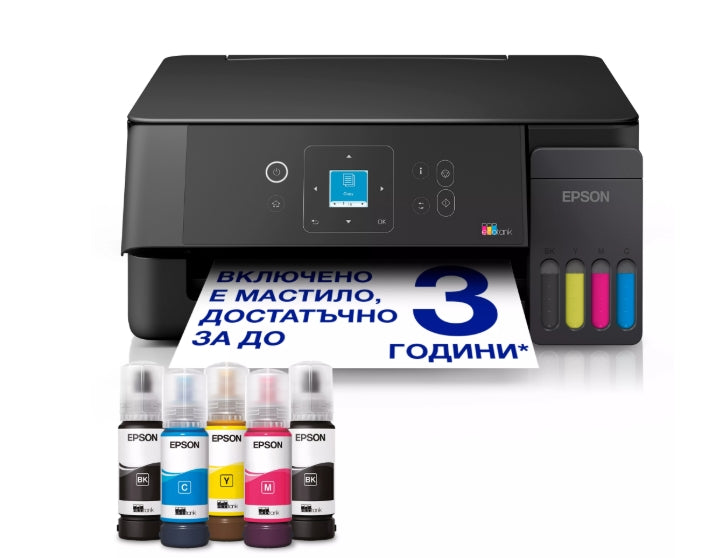 Мастилоструйно многофункционално устройство Epson EcoTank L3360