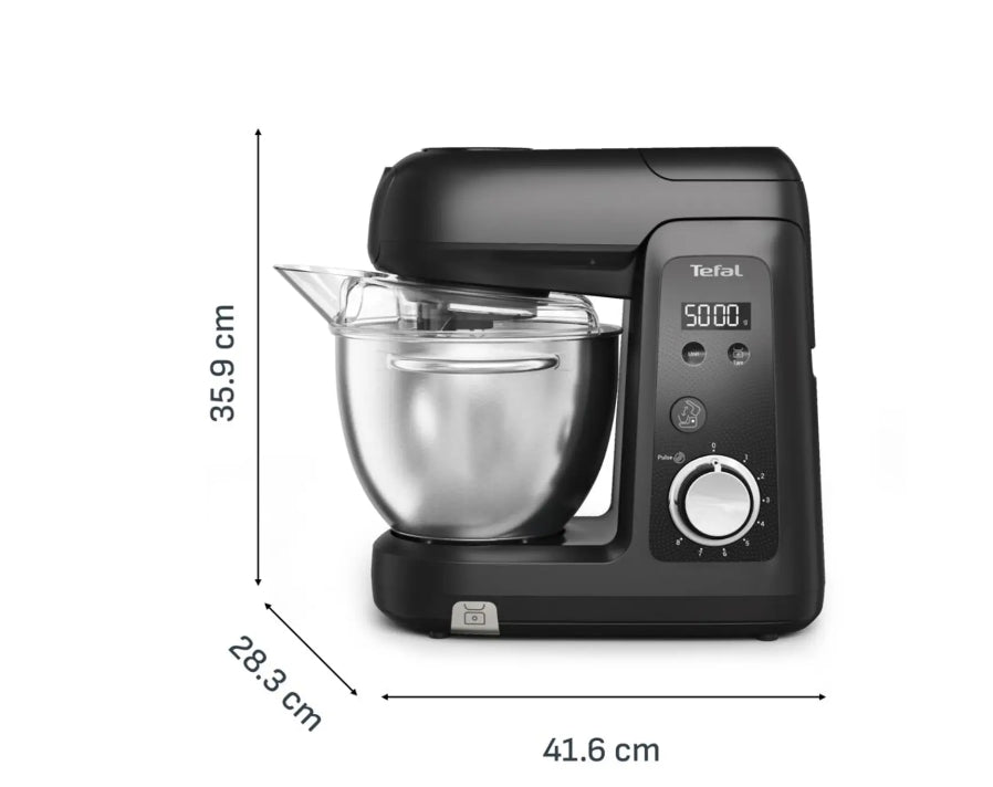 Кухненски робот Tefal QB5458F0 Km Bake Partner + 5Acc Blk Ee