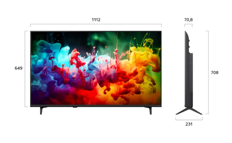 Телевизор LG 50QNED71B3B., 50" 4K QNED MiniLED Smart TV