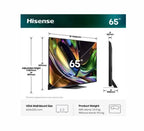 Телевизор Hisense 65" UR8S, 4K Ultra HD 3840x2160