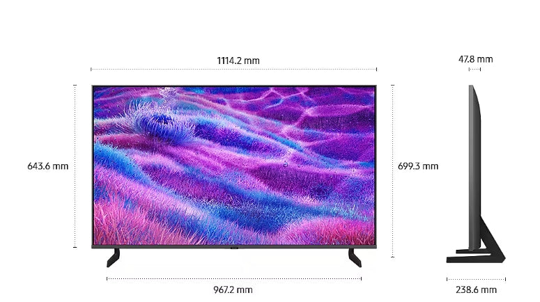 Телевизор Samsung 50" 50QN80F Neo QLED Ultra HD 4K Mini LED Smart HDR 50Hz Model 2025