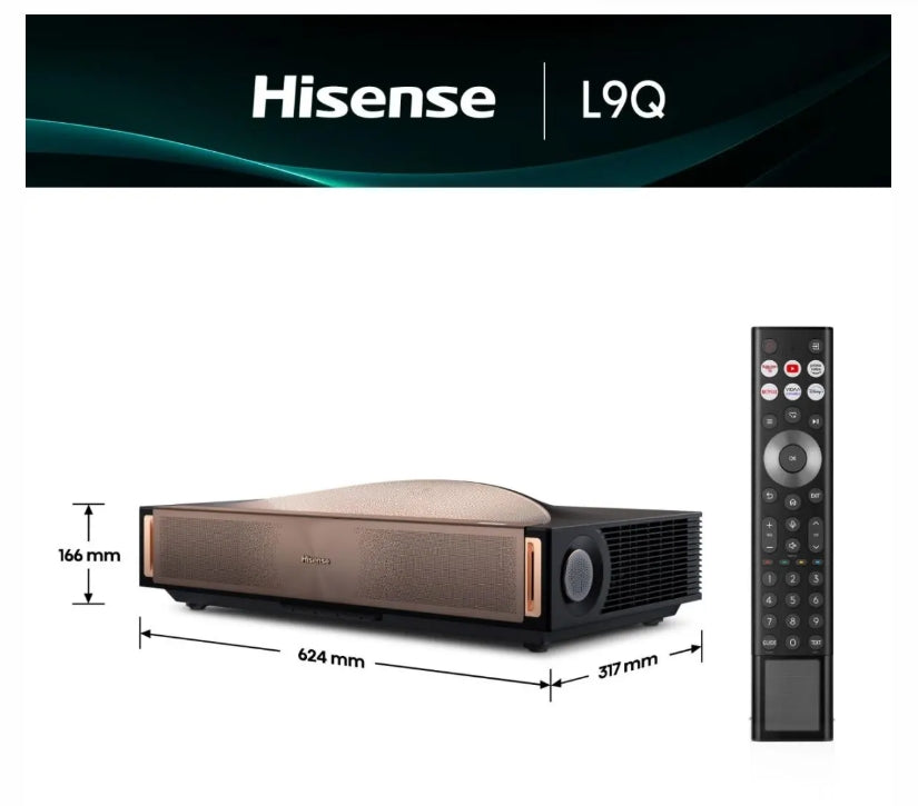 Мултимедиен проектор Hisense 4K Smart Laser TV L9Q