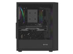Кутия за компютър Fury PC Case Shobo SH8 ARGB Midi Tower, Window, Black