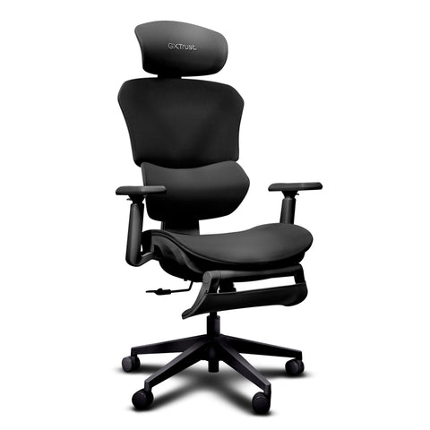 Стол TRUST GXT725 Rivara Ergonomic Mesh Gaming Chair Black