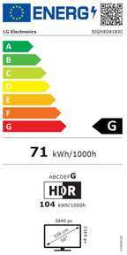 Телевизор LG 50QNED81B3C., 50" 4K QNED MiniLED Smart TV