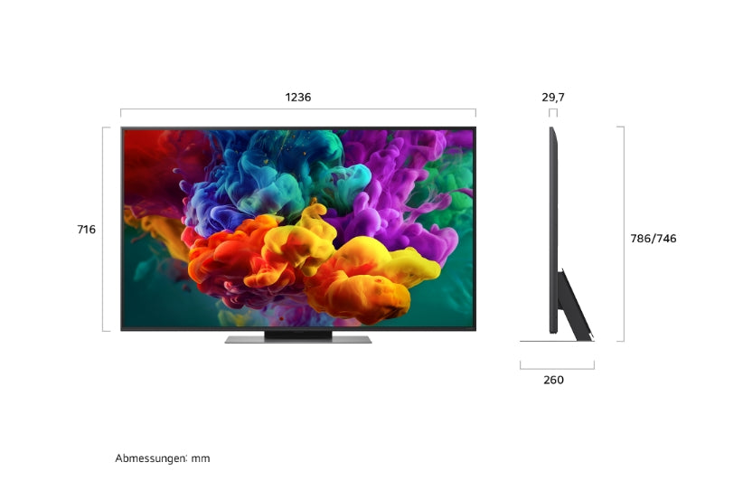 Телевизор LG 55QNED86B3B, 55" 4K QNED MiniLED Smart TV