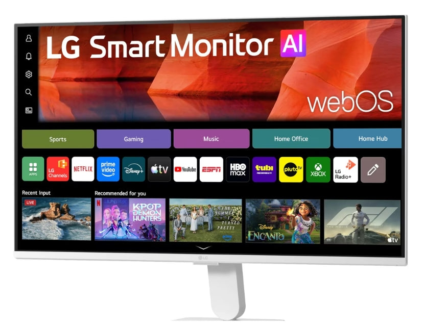 Монитор LG 27U511SB-W, 27" IPS Smart webOS23