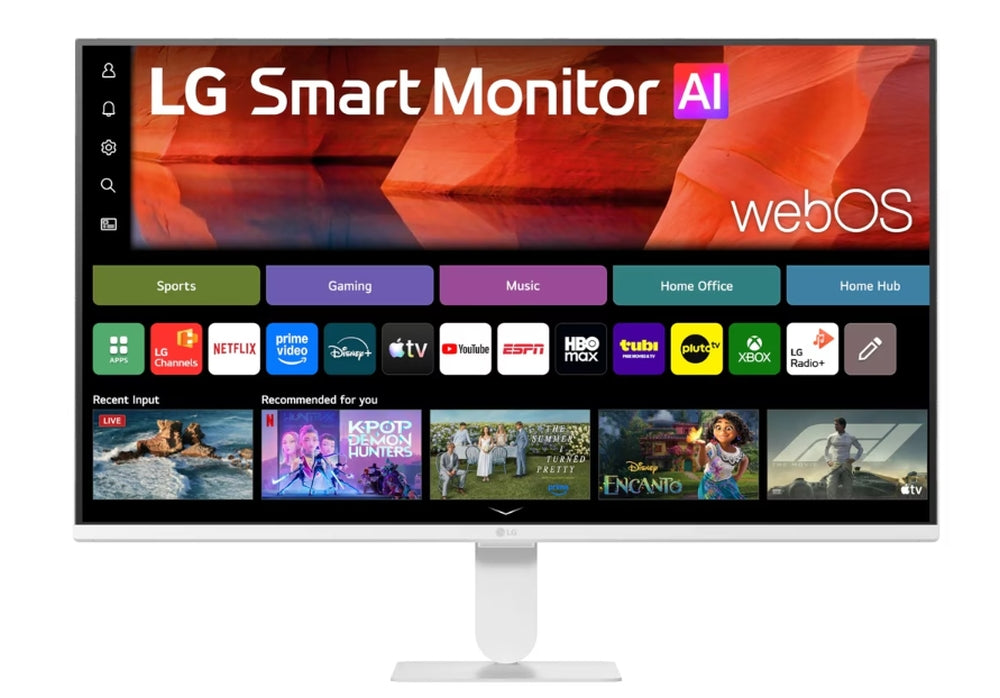 Монитор LG 27U511SB-W, 27" IPS Smart webOS23