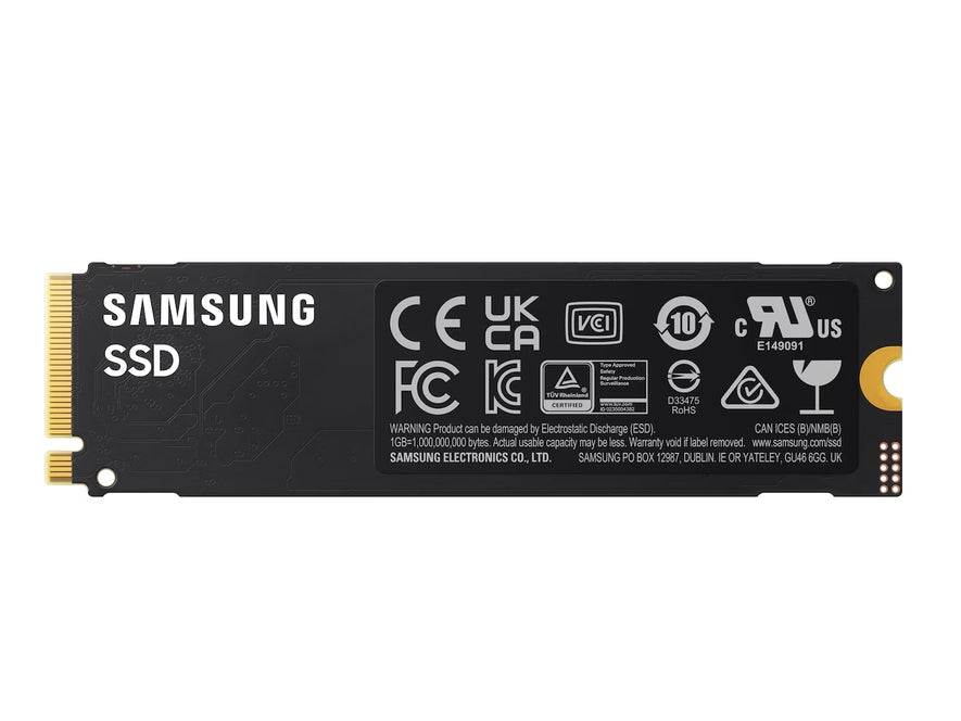 Твърд диск Samsung SSD 990 1TB PCIe 4.0 NVMe M.2 V-NAND Read 7150 MB/s Write 6450 MB/s