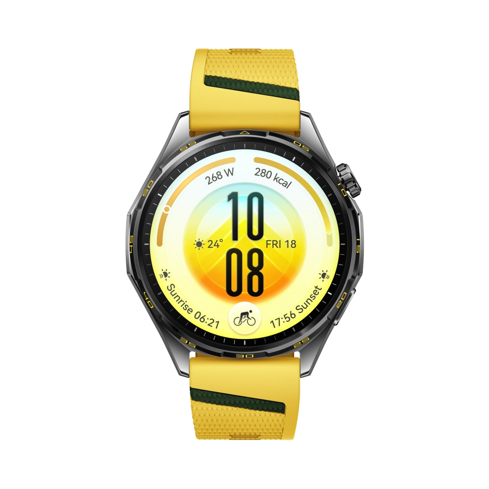 Часовник Huawei Watch GT 7 Atum-B39FY Yellow and Green Fluoroelastomer