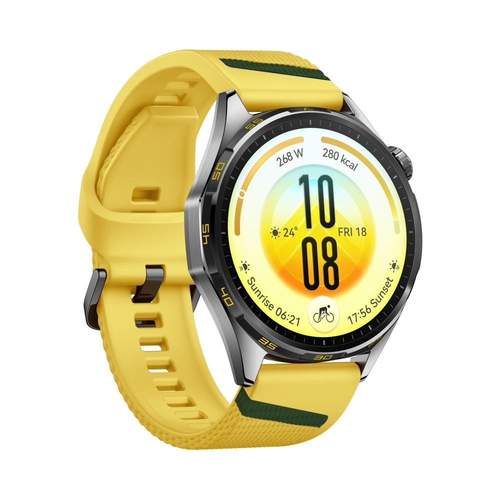 Часовник Huawei Watch GT 7 Atum-B39FY Yellow and Green Fluoroelastomer