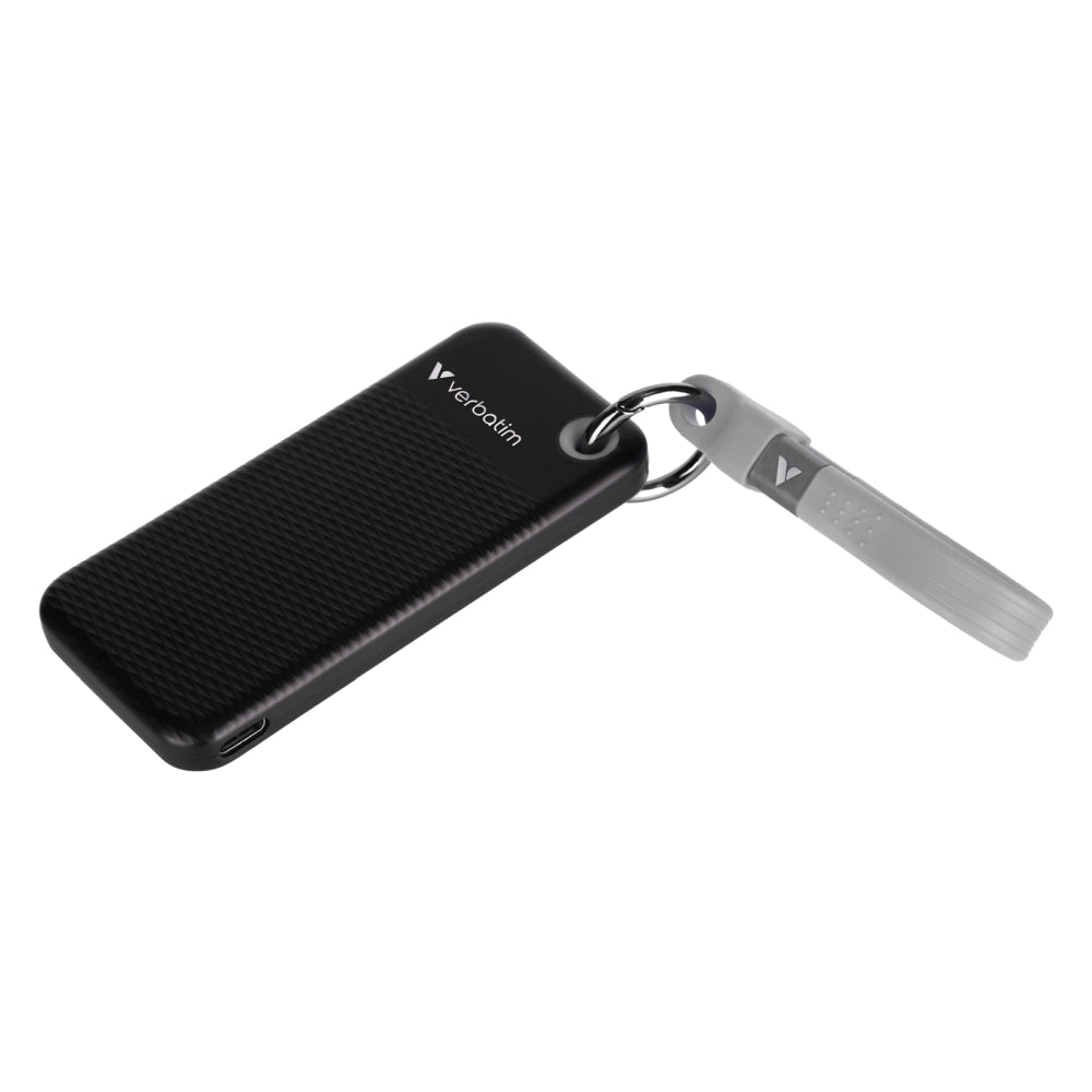 Твърд диск Verbatim Pocket SSD USB 3.2 Gen 2 512GB Black/Grey