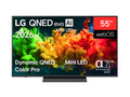 Телевизор LG 55QNED81B3A, 55" 4K QNED MiniLED Smart TV
