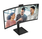 Монитор AOC CU34E4CW, 34" Curved 1500R